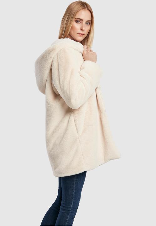 Image du produit Urban Classics Ladies Hooded Teddy Coat (4XL)
