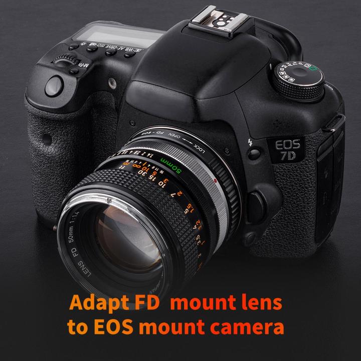 Actual product image K&F Concept K&F adapter for Canon FD lens to EOS EF (novelty)