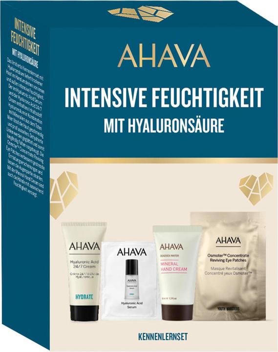 Immagine prodotto Ahava Set di prova per l'idratazione intensiva con acido ialuronico (Set per la cura del viso)