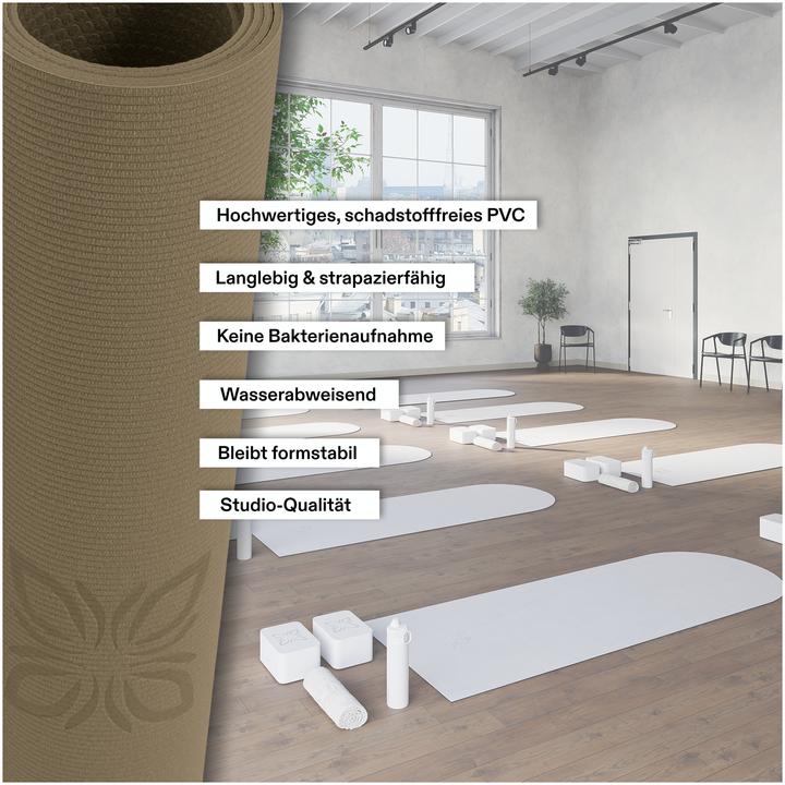 Actual product image Omnana GLUE yoga mat (4 mm)