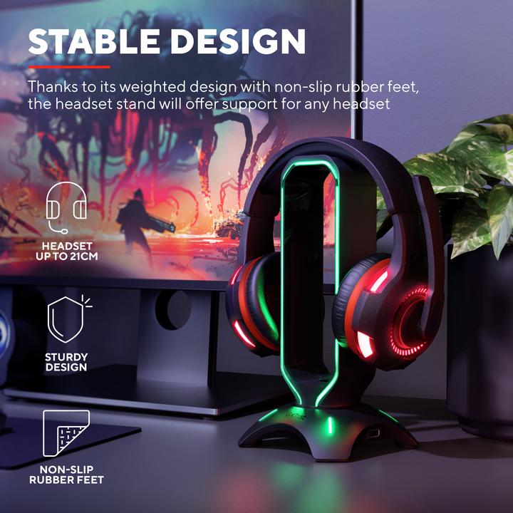 Image du produit Trust CINTAR - Support pour casque d'écoute