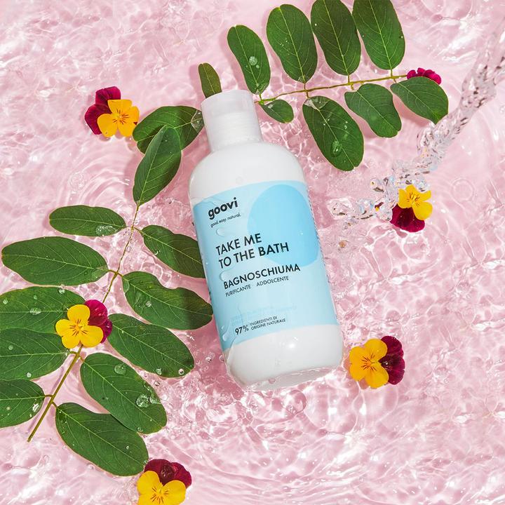 Actual product image Goovi TAKE ME TO THE BATH bath foam cleansing and nourishing foam (250 ml, Bath truffles)