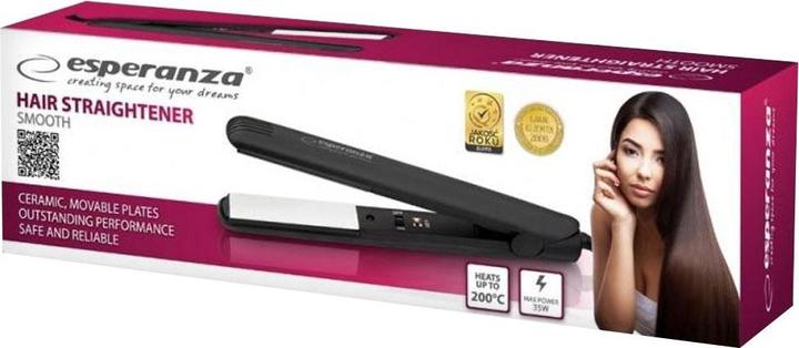 Actual product image Esperanza Hair straightening tongs EBP001 (Straightening iron)