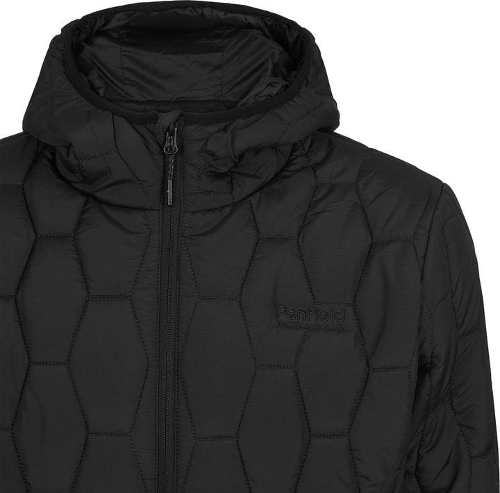 Actual product image Penfield zippedped jacket hudson script hexagonal quilt (XL)
