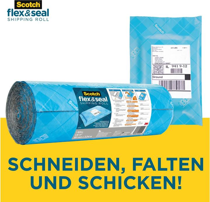Produktbild Scotch Flex & Seal Versandrolle (38 x 300 cm, 1 x)