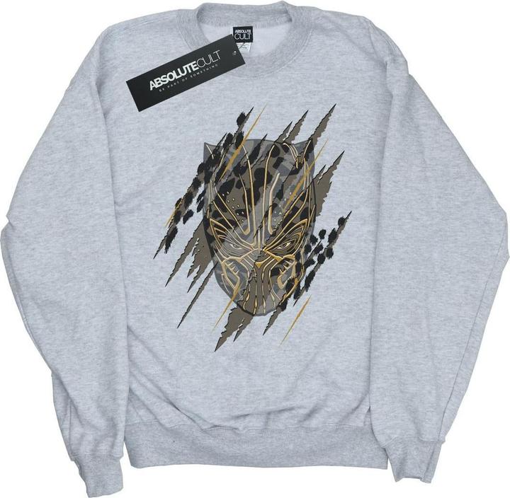 Black Panther Gold Head Sweatshirt Jungen