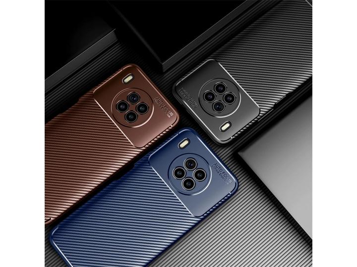Produktbild Screenguard Honor 50 Lite Hülle Carbon Design TPU Case (Honor 50 Lite)