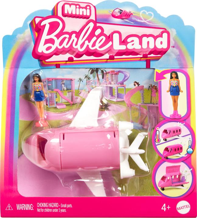 Barbie Mini BarbieLand Traumflugzeug mit Puppe