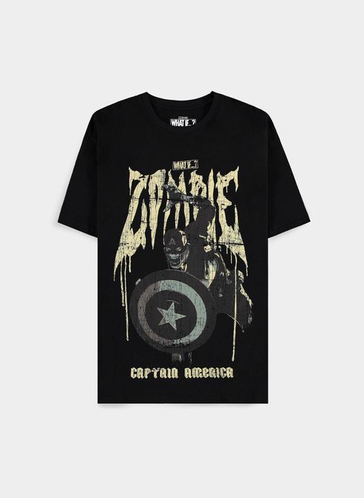 Immagine prodotto Difuzed Captain America - Zombified - Maglietta a maniche corte da uomo - XL (XL)