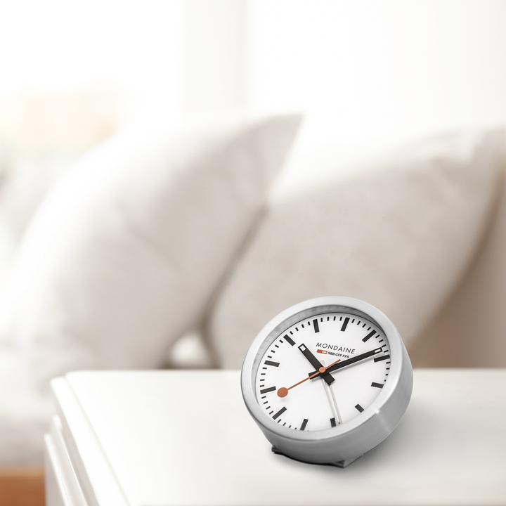 Produktbild Mondaine Wanduhr/Tischuhr mit Alarm-Funktion