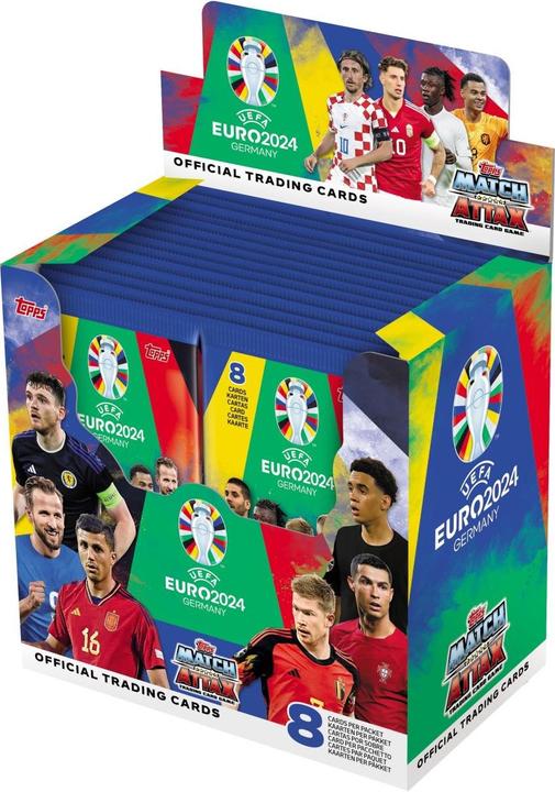 Produktbild Topps Euro 2024 Display (Deutsch, Französisch, Schweizerdeutsch, Italienisch, Englisch, Booster Display)