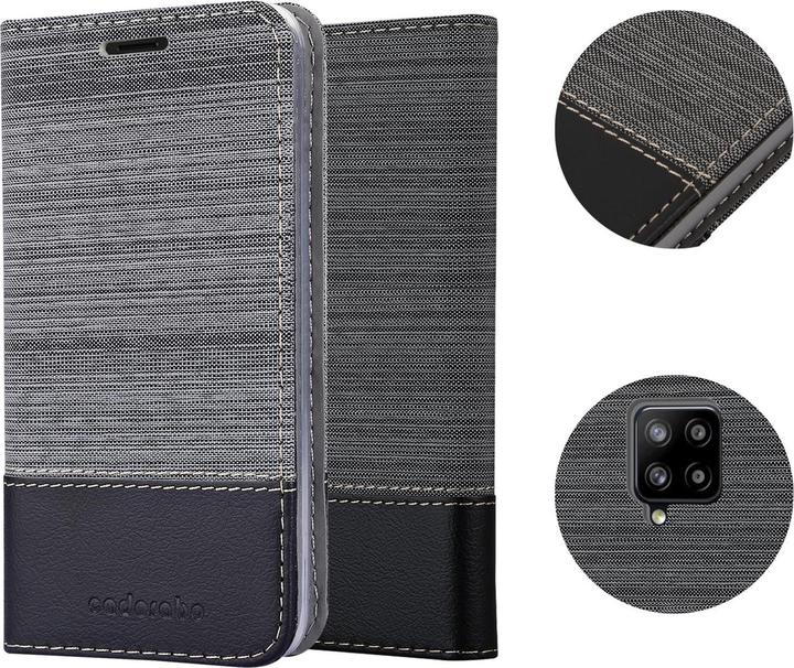 Produktbild Cadorabo Book Jeans Optik Cover (Samsung Galaxy A42 5G)
