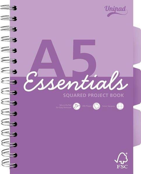 Produktbild Pukka Fun Pukka Essentials Organiserbook DIN A5 kariert, 100 Blatt (A5, Kariert)