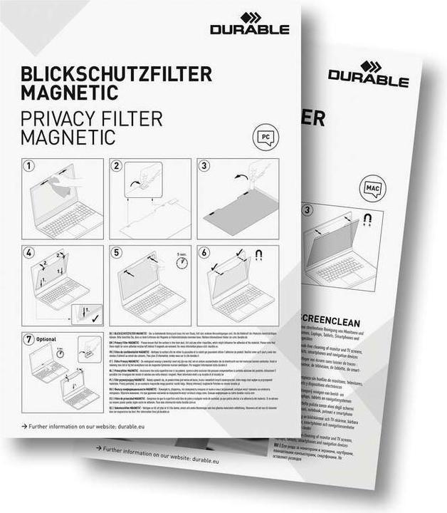 Actual product image Durable Privacy Filter Magnetic (14", 16 : 9)