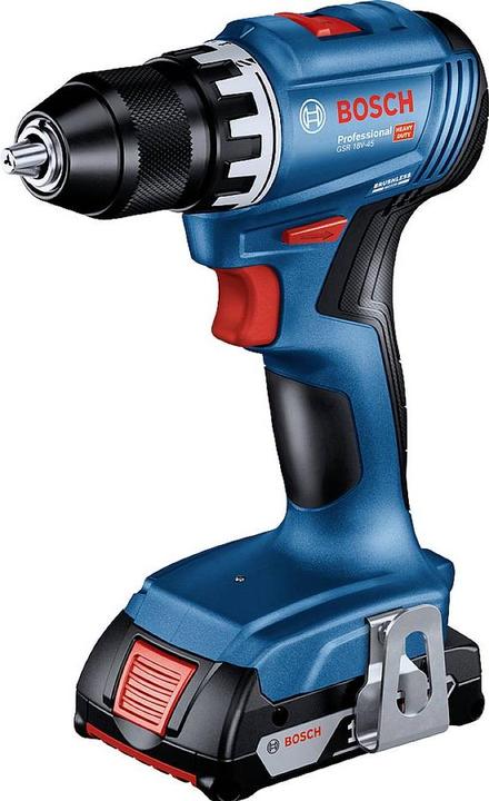 Actual product image Bosch Professional GSR 18V-45 (Rechargeable battery operated)