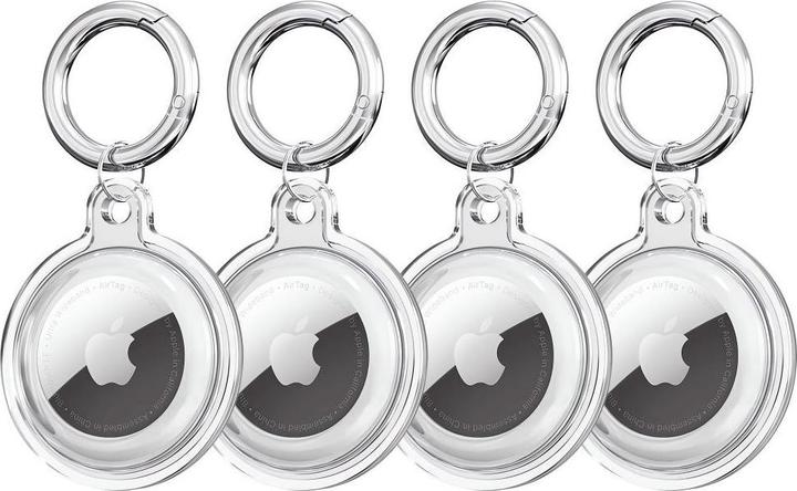 Image du produit Tech-Protect Icon 4-pack Case for Apple AirTag - Transparent