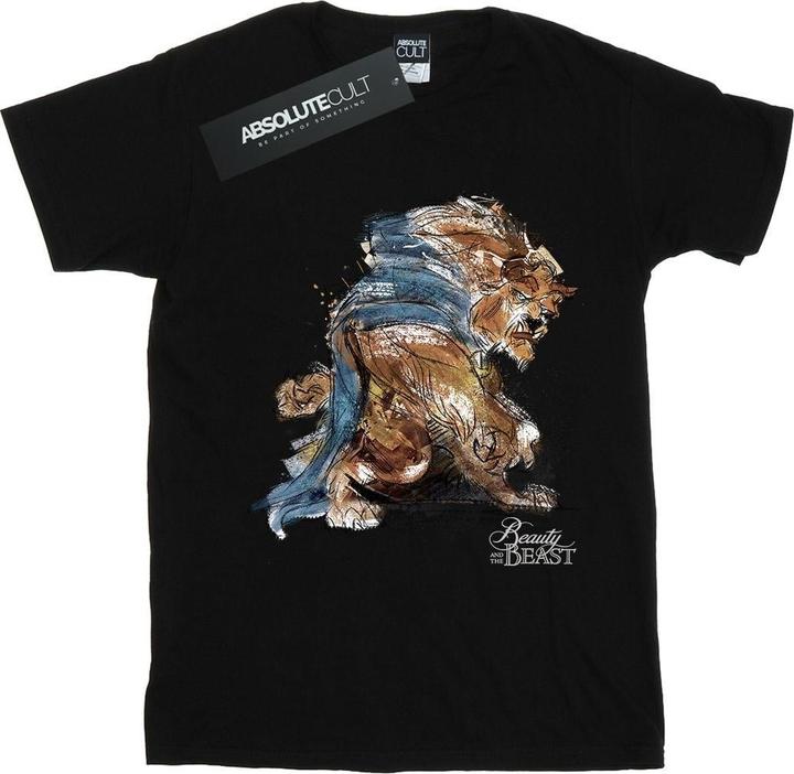 Disney Beauty And The Beast Beast Sketch TShirt (XL)