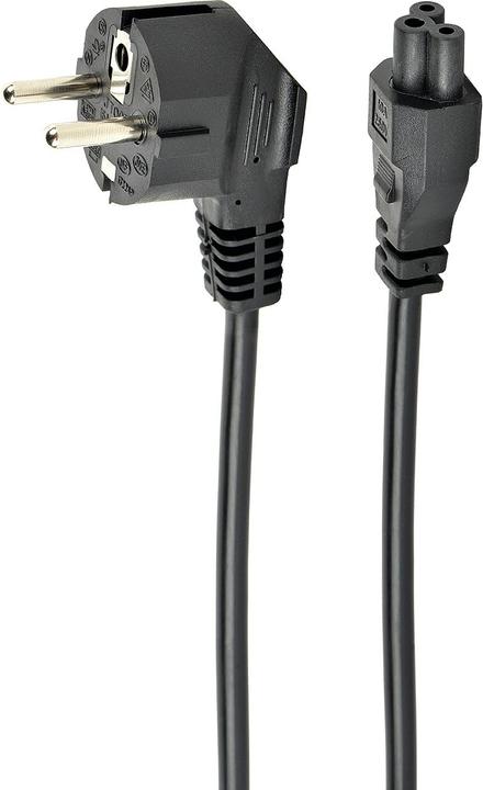Productafbeelding Gembird Stroomkabel voor notebook Schucko C5 (3-polig) VDE 1,8m (1.80 m)