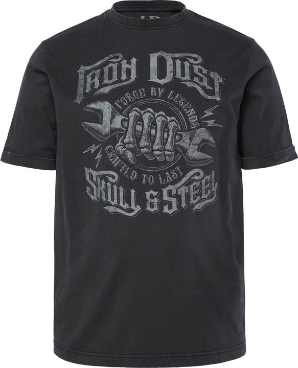 Produktbild JP1880 T-Shirt, Workwear, Halbarm, Brustprint, Vintage Look (XL)