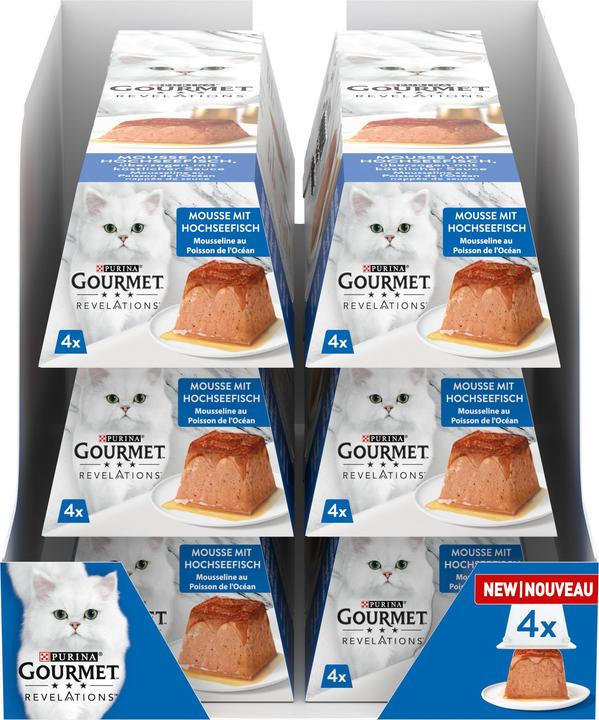 Produktbild Gourmet Revelations Mousse Hochseefisch mit Sauce (Adult, 1 Stk., 228 g)