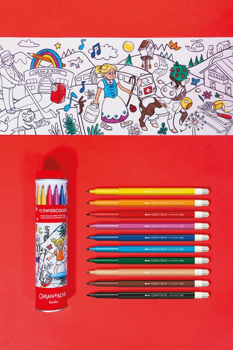 Image du produit Caran d'Ache Feutres de coloriage (Multicolore, 10 x)