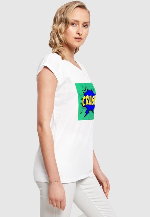 Image du produit Merchcode Tee shoulder étendu CRASH pour femme - 112985 (S)