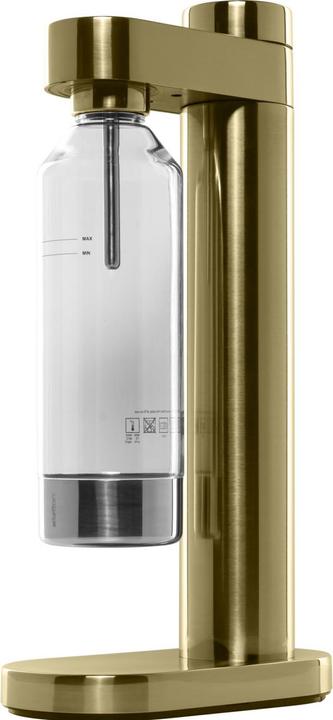Stelton Brus water bubbler brushed brass