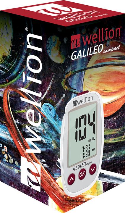 Produktbild Wellion Galileo Compact Blutzuckermessgerät SET mmol (Blutzuckermessgerät)