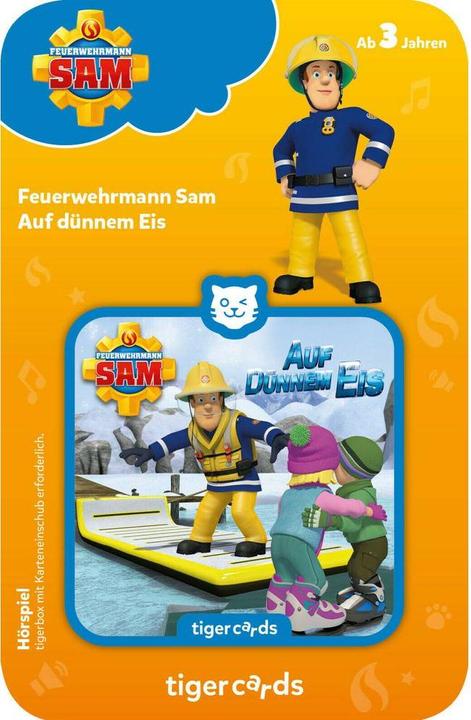 Tigermedia Tigercard Feuerwehrmann Sam Auf dünnem Eis (Deutsch)