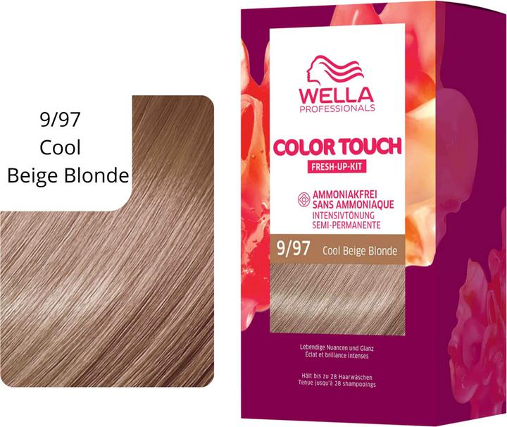Produktbild Wella Color Touch Fresh-Up-Kit (9/97 Cool Beige Blonde)