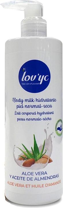 Produktbild Lov'yc Lovyc Aloe Vera und Mandel Körperlotion 400ml für normale bis trockene Haut (Körperlotion, 400 ml)
