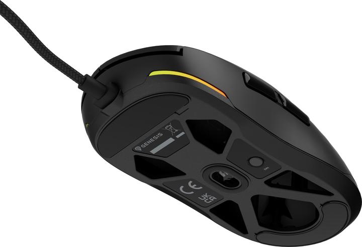 Productafbeelding Genesis Gamingmuis KRYPTON 660 RGB bedraad zwart (Bedraad)