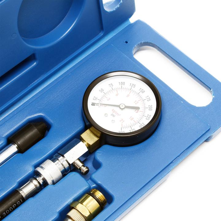 Actual product image Wiltec Petrol Engine Compression Tester Kit Set Garage Mechanic 3 pcs