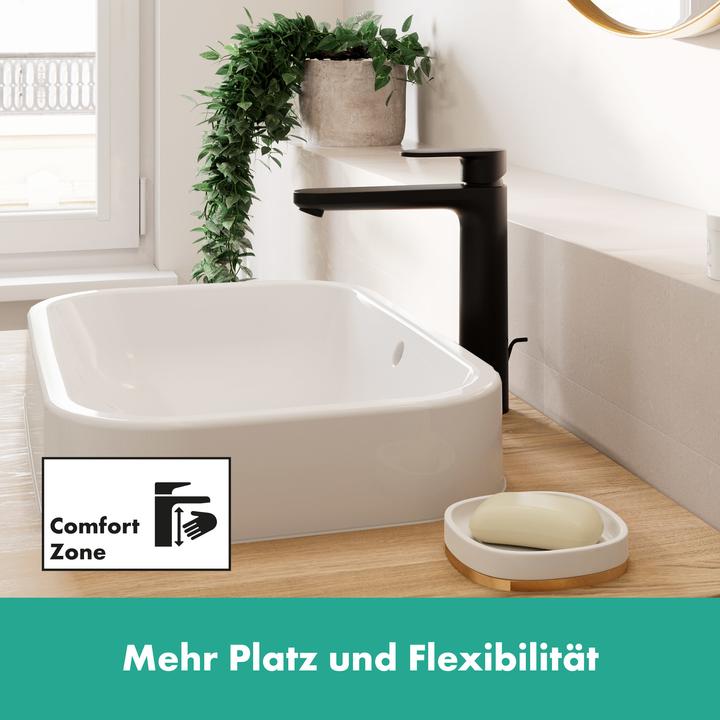 Produktbild hansgrohe Vernis Blend Einhebel-Waschtischarmatur 190 mit Zugstangen-Ablaufgarnitur