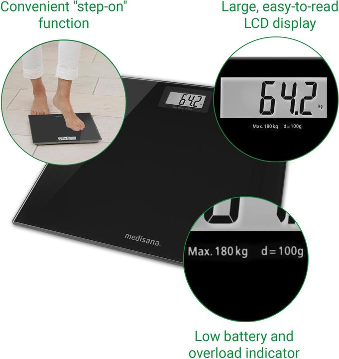 Image du produit Medisana PS 402 - Pèse-personne BNX (180 kg)