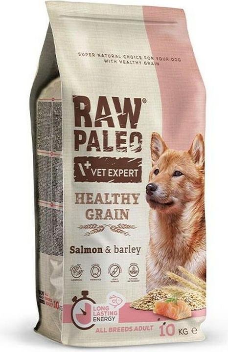 Image du produit Raw Paleo Healthy Grain Adulte Salmon & Barley (Adulte, 1 pcs, 10000 g)