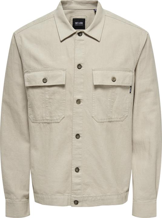Only & Sons Locker geschnitten Hemdkragen Hemd Hemd (XXL)