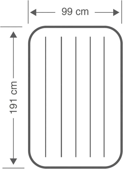 Produktbild Intex Deluxe Airbed (150 x 200 cm)