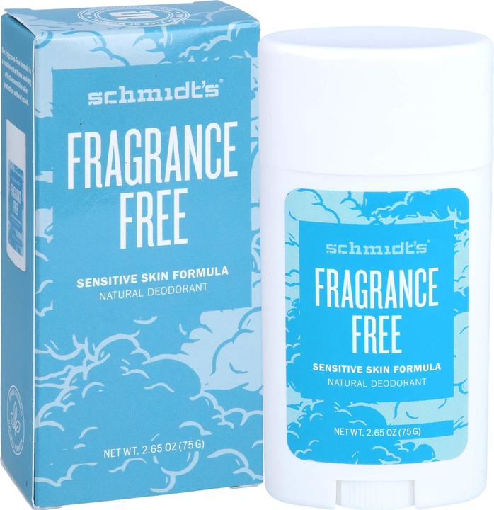 Actual product image Schmidt's Deodorant Stick FRAGRANCE FREE (Stick)