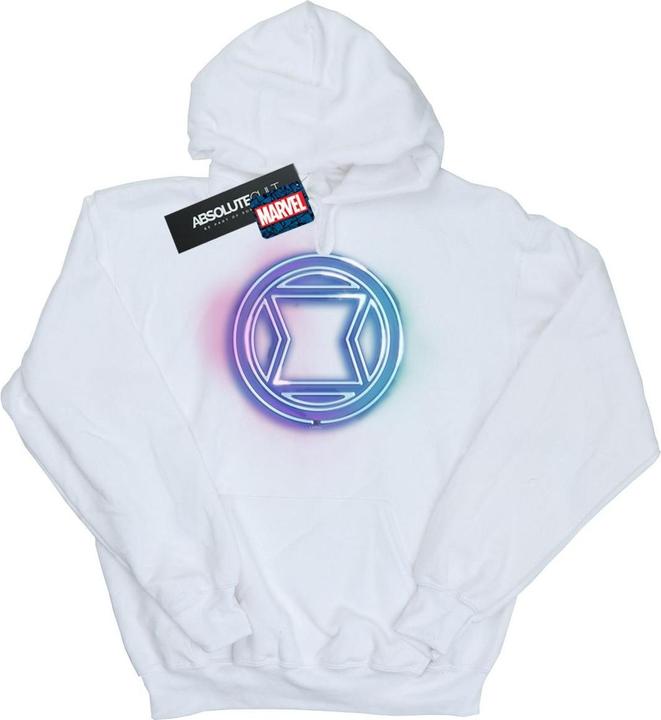 Black Widow Neon Logo Kapuzenpullover (S)