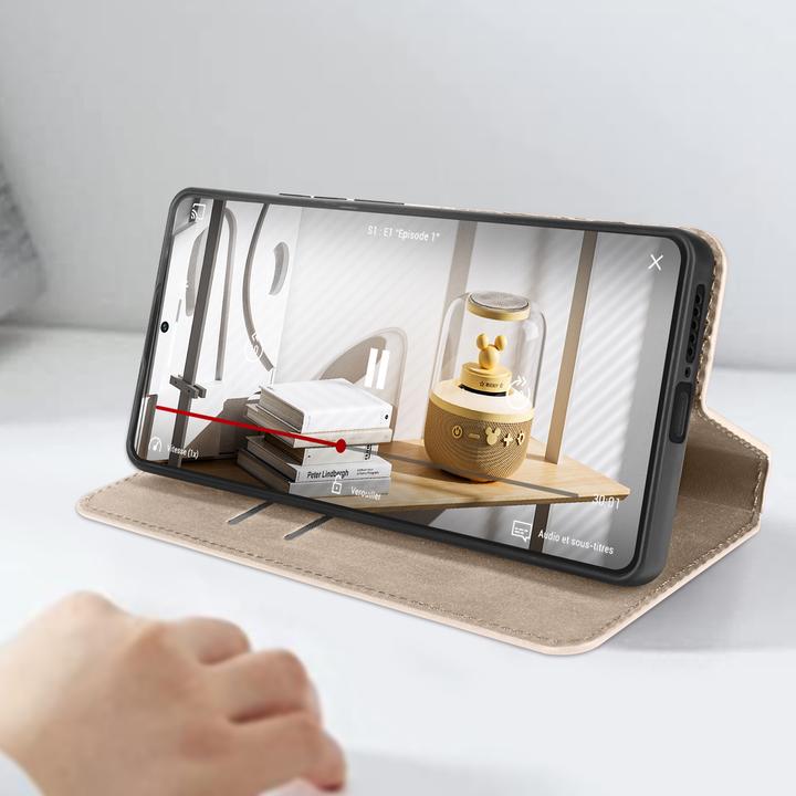 Image du produit Avizar Classic Edition, couverture arrière avec rabat magnétique Series (Xiaomi Redmi Note 13)
