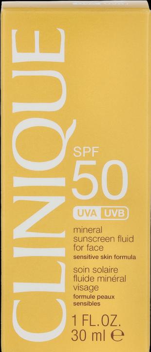 Productafbeelding Clinique Mineral (Zonnecrème gezicht, SPF 50, 30 ml, 150 g)