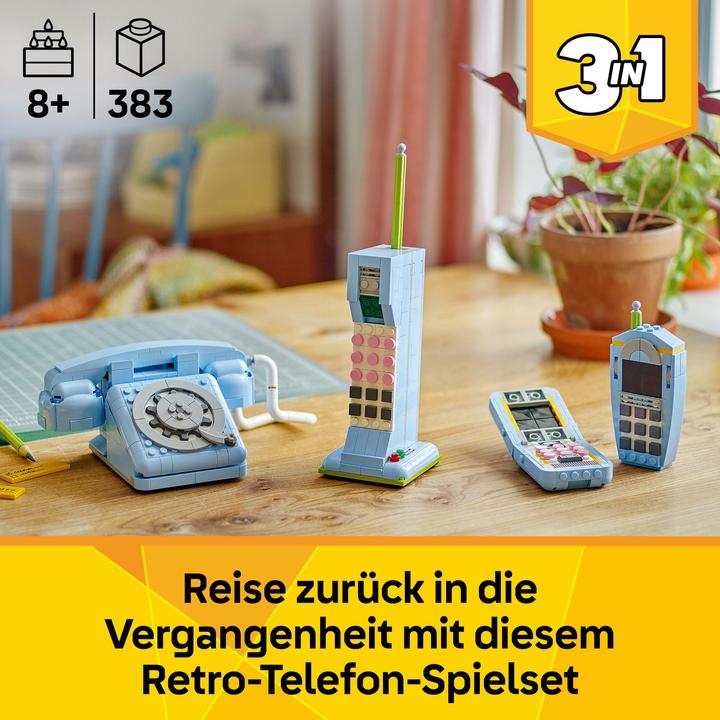 Produktbild LEGO Retro-Telefon (31174, LEGO Creator 3-in-1)