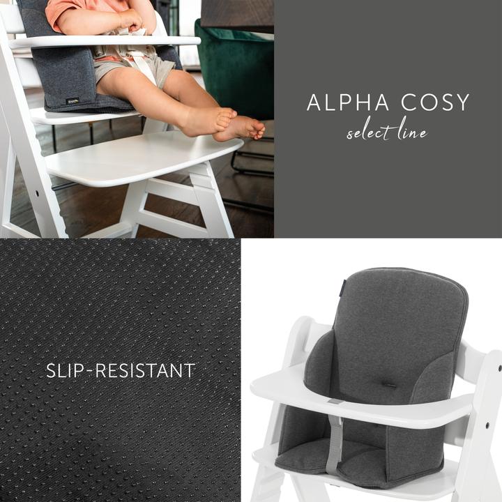 Produktbild Hauck Alpha Cosy Select Jersey Charcoal