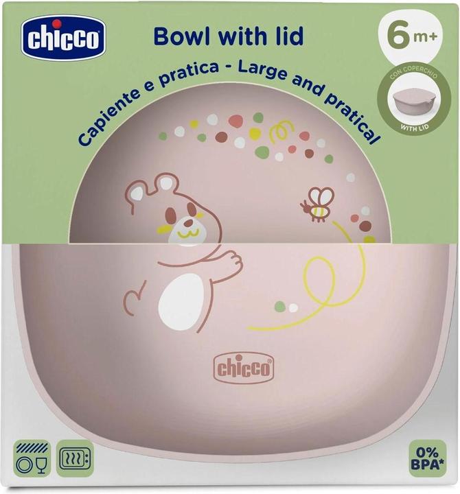 Produktbild Chicco Schüssel mit Deckel beige 6m+