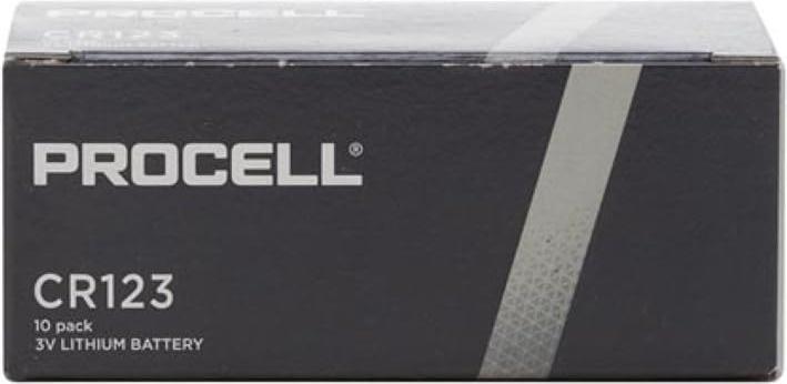 Productafbeelding Duracell Batterij lithium, CR123A, 3V (10 Pcs., CR123A, 1550 mAh)