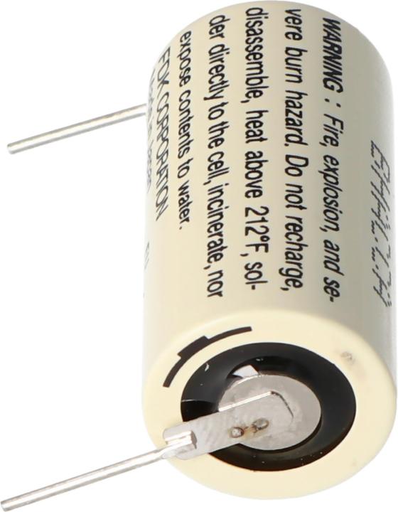 Actual product image FDK Batterie CR17335 SE Size 2/3A, mit Lötpadel (1 pcs., AA, 1800 mAh)
