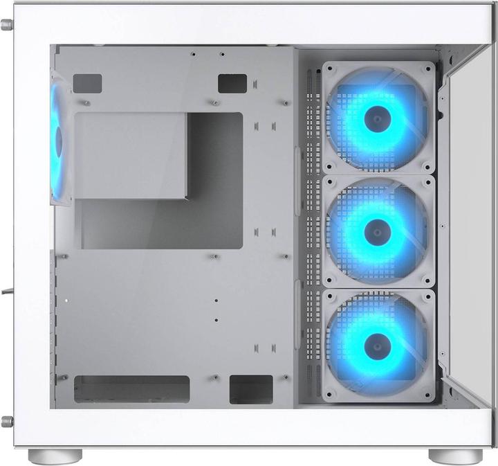 Immagine prodotto Cougar Boitier Moyen Tour ATX FV150 RGB avec panneaux vitrés (Blanc) (ATX, mATX, Mini-ITX)