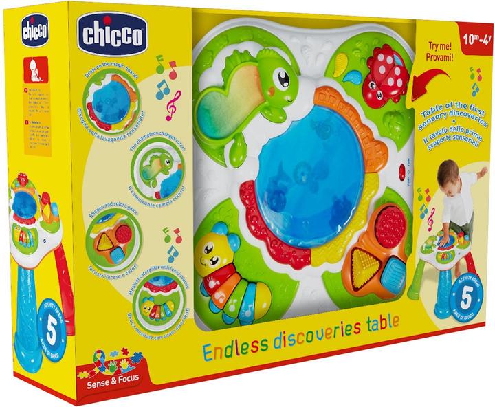 Actual product image Chicco Play table of the senses
