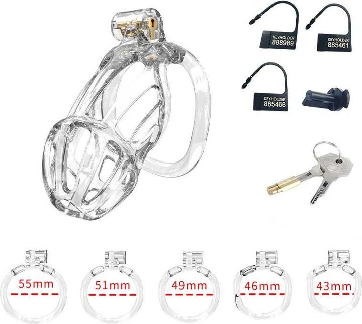 Produktbild Rimba P-Cage Peniskäfig Transparent (M)